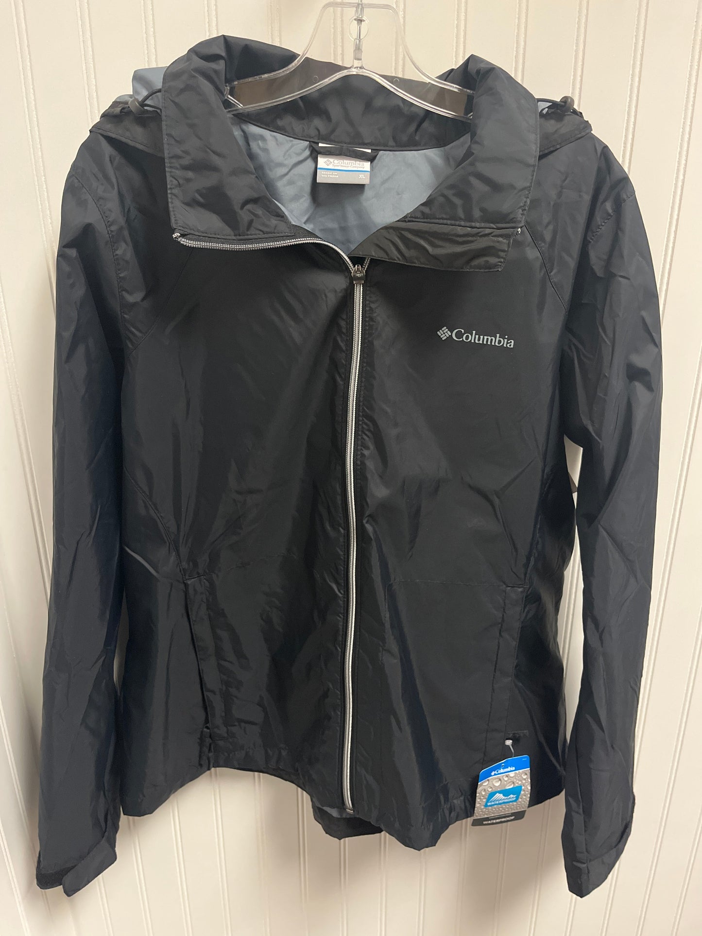 Athletic Jacket By Columbia In Black, Size: Xl