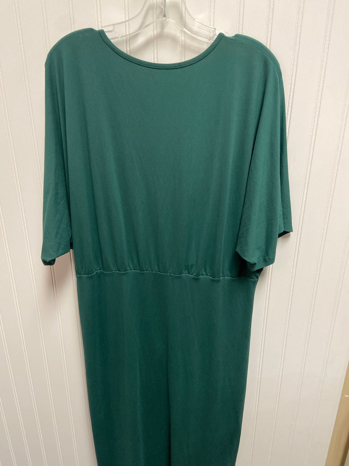 Dress Casual Maxi By Shein In Green, Size: 2x