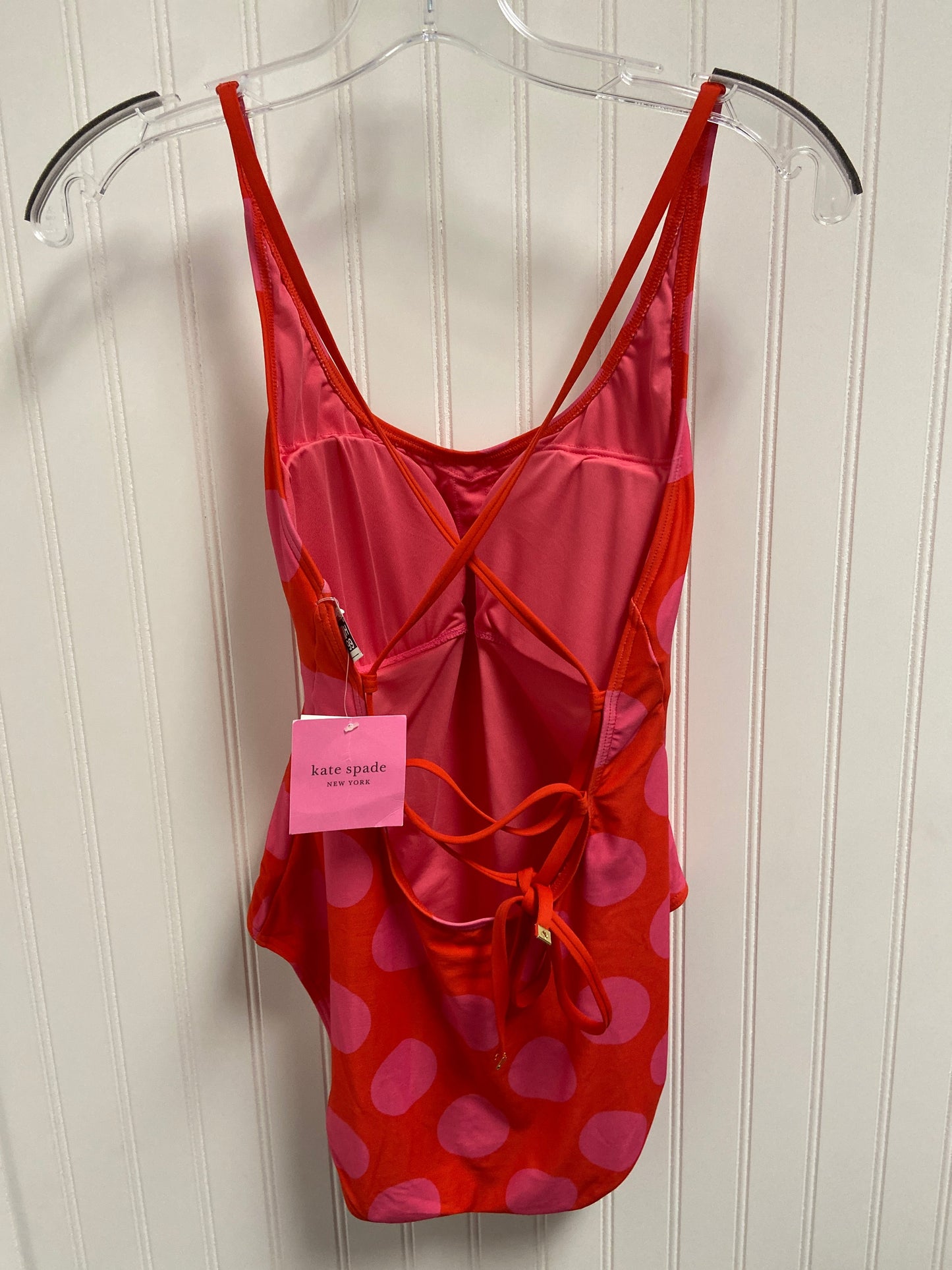 Swimsuit Designer By Kate Spade In Red, Size: L