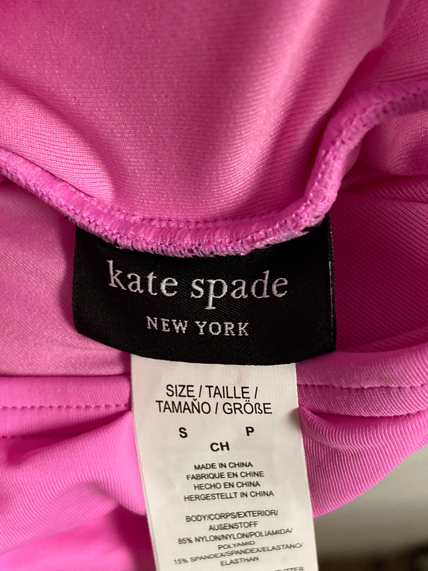 Swimsuit Designer By Kate Spade In Pink, Size: S