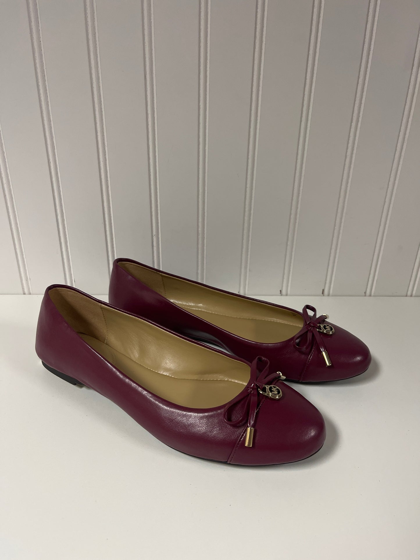 Shoes Flats By Michael By Michael Kors In Purple, Size: 8