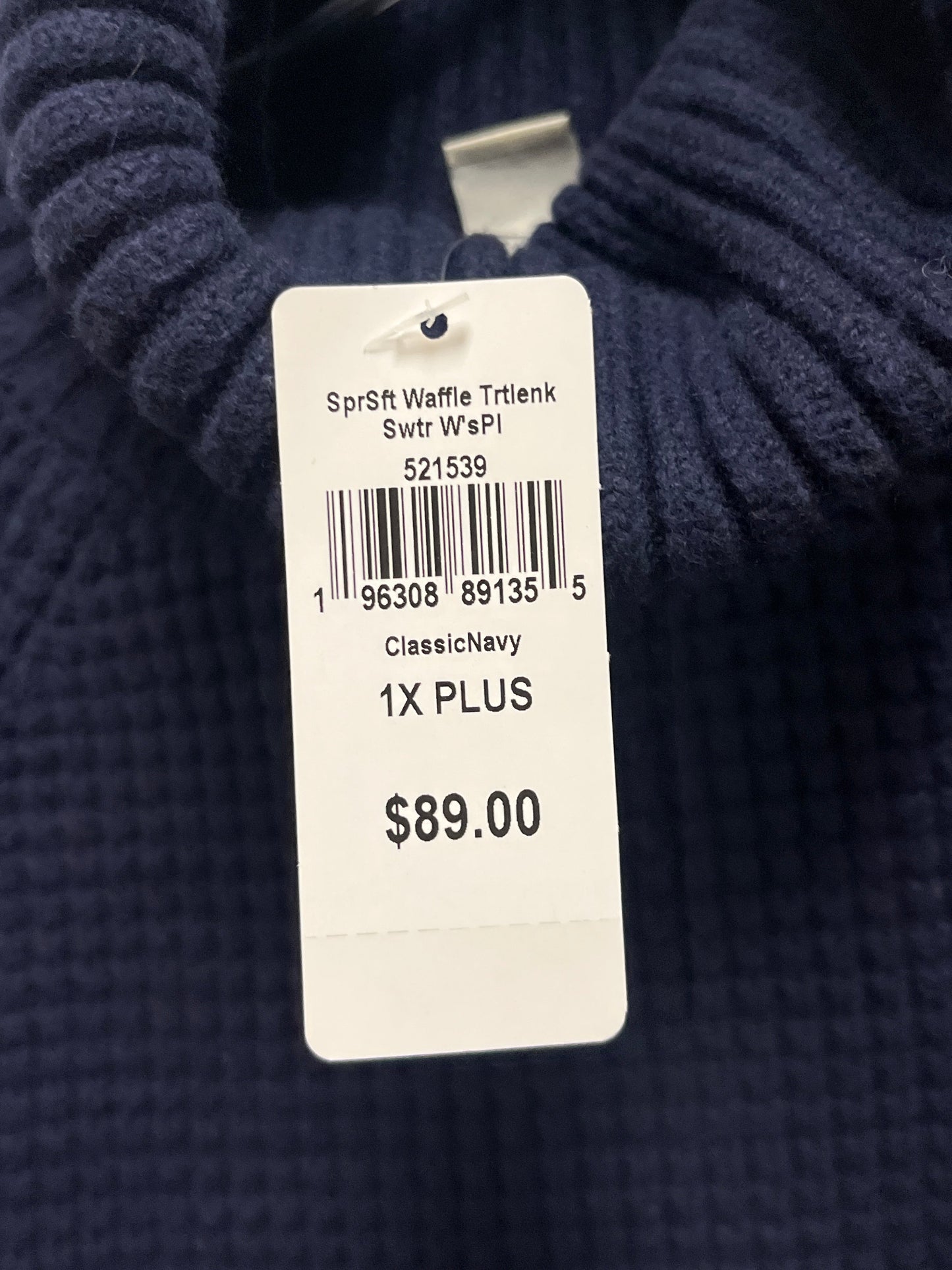 Sweater By L.l. Bean In Navy, Size: 1x