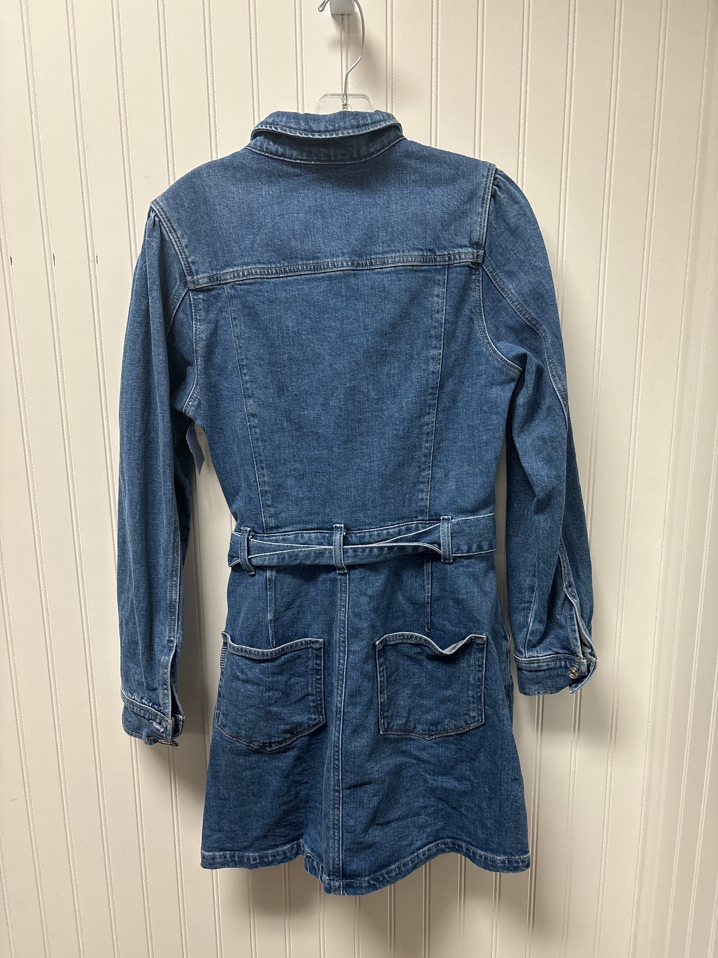 Dress Casual Short By Paige In Blue Denim, Size: M