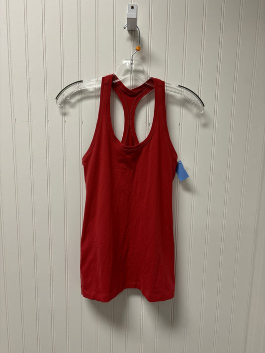 Athletic Tank Top By Lululemon In Coral, Size: S