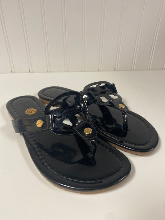 Sandals Designer By Tory Burch In Black, Size: 10.5