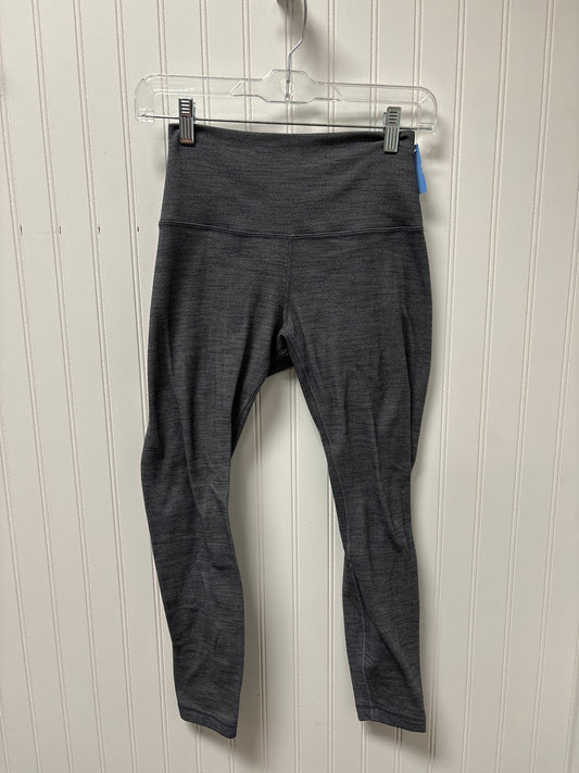 Athletic Leggings By Lululemon In Grey, Size: S