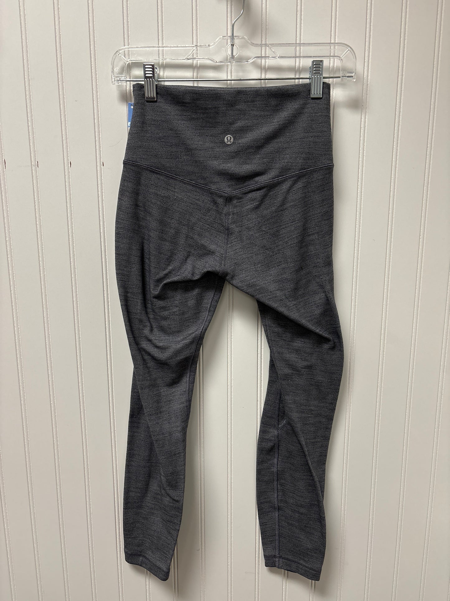 Athletic Leggings By Lululemon In Grey, Size: S