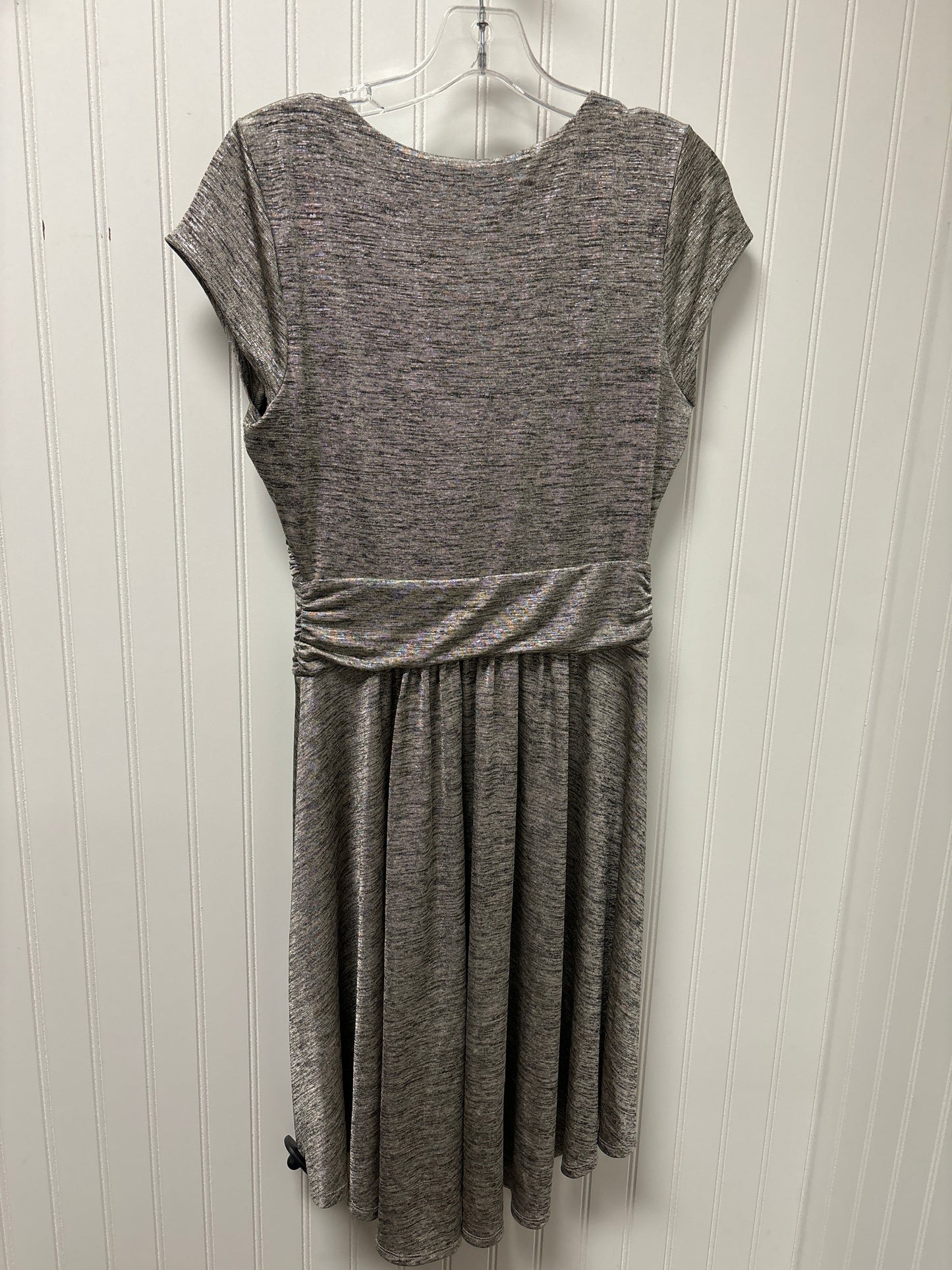 Dress Party Short By Maeve In Silver, Size: M