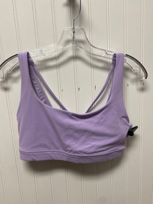 Athletic Bra By Athleta In Purple, Size: M