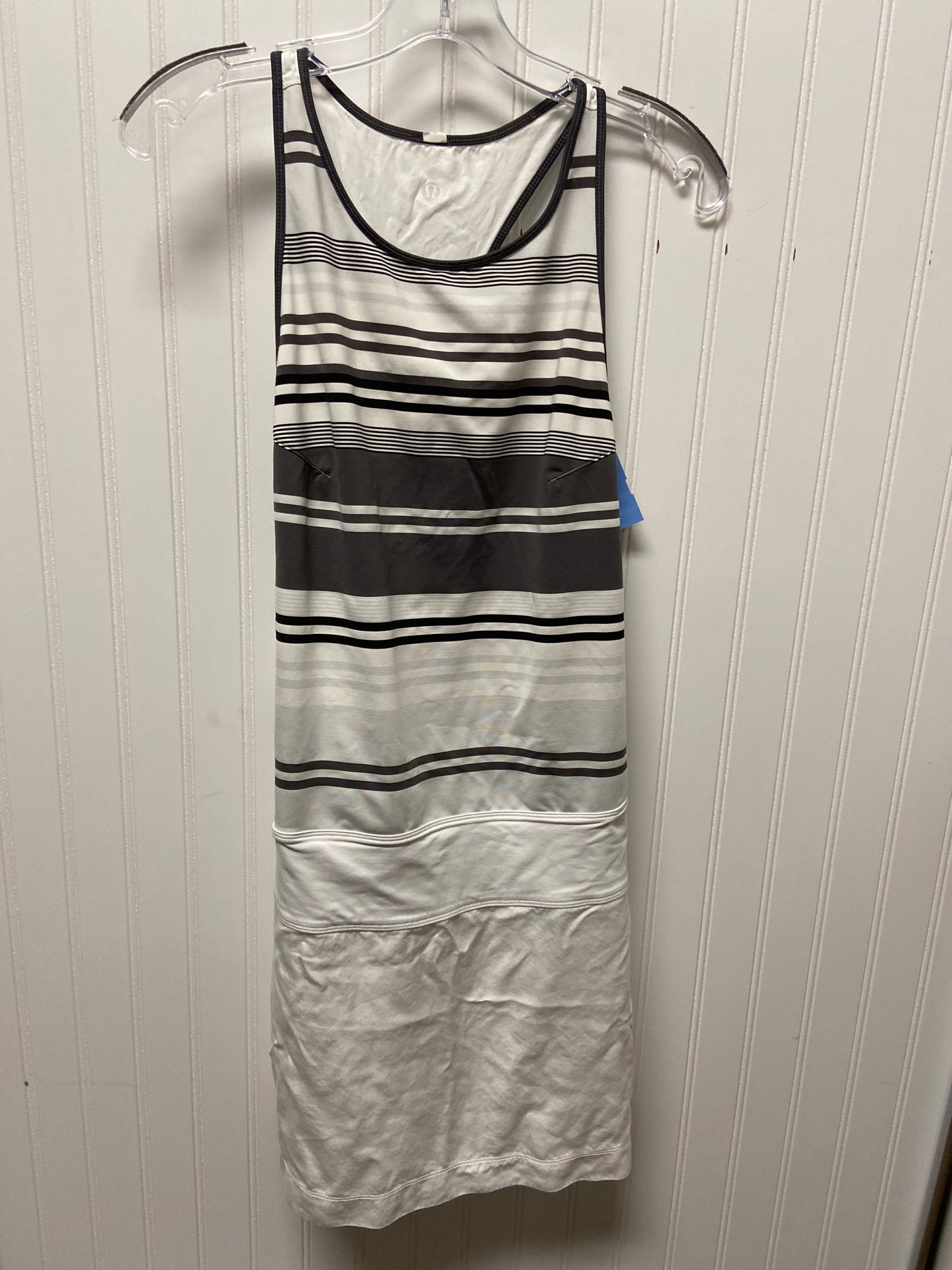 Athletic Dress By Lululemon In White, Size: M