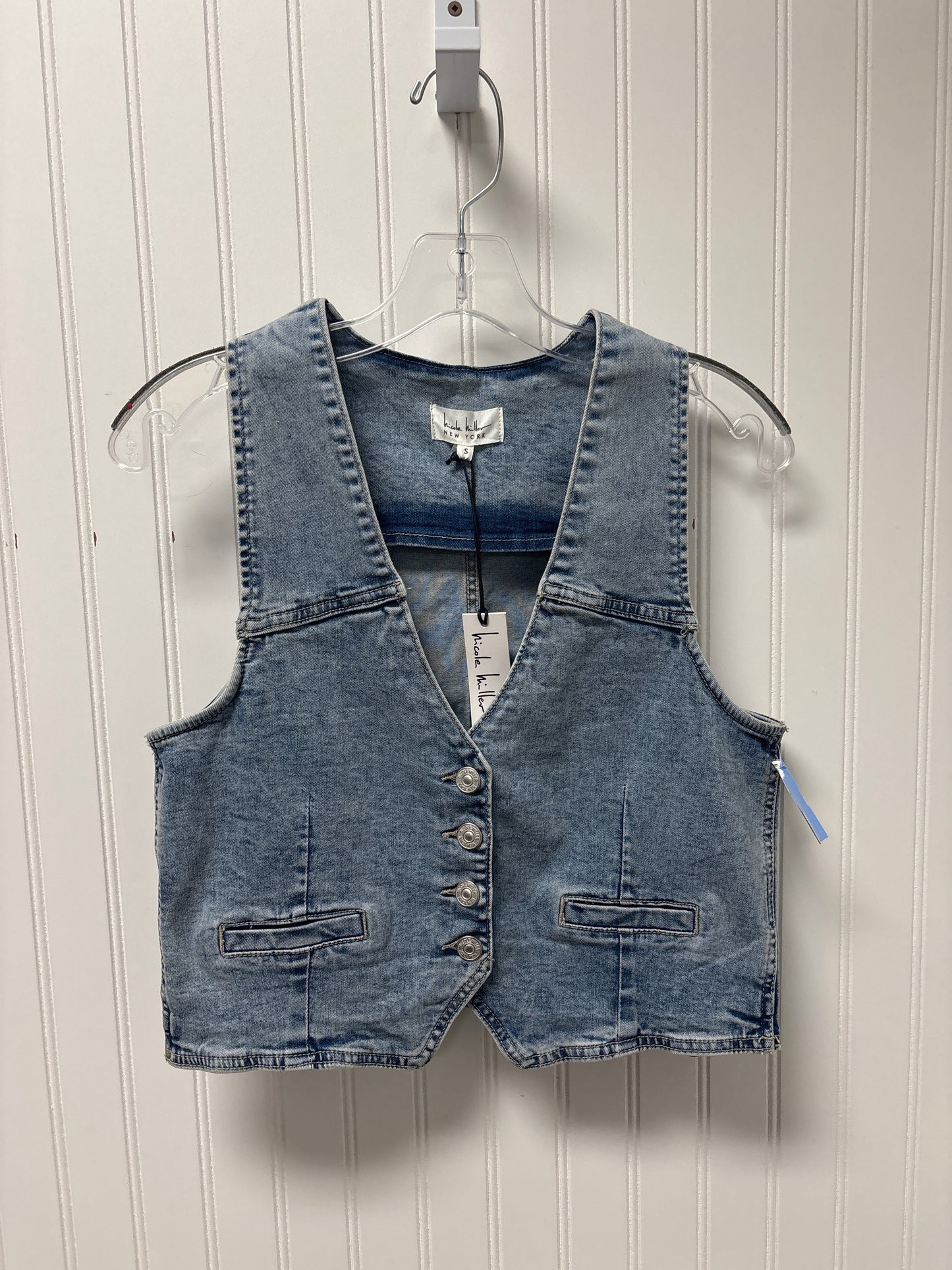 Vest Other By Nicole Michelle In Blue, Size: S