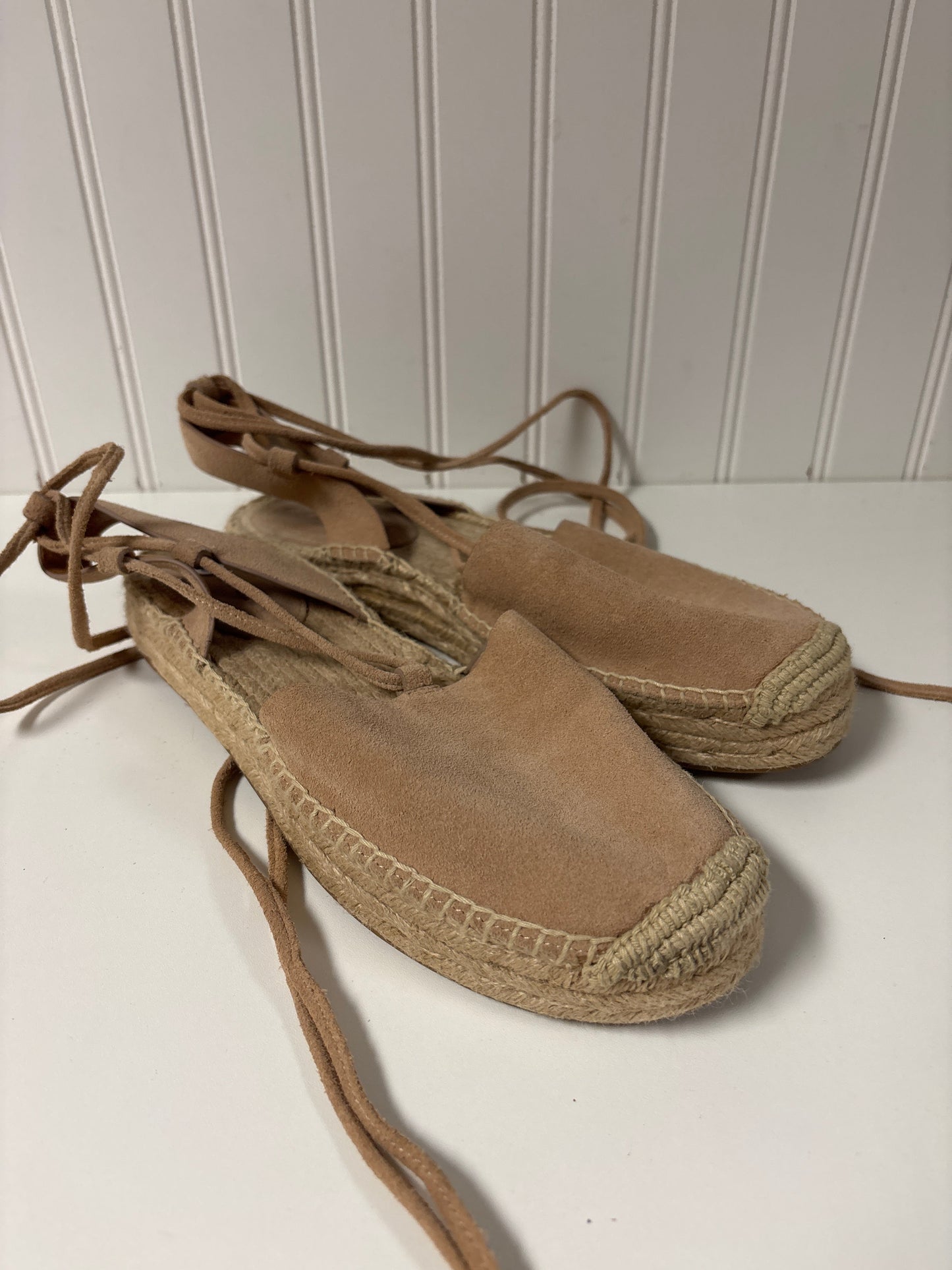 Sandals Designer By Coach In Tan, Size: 9