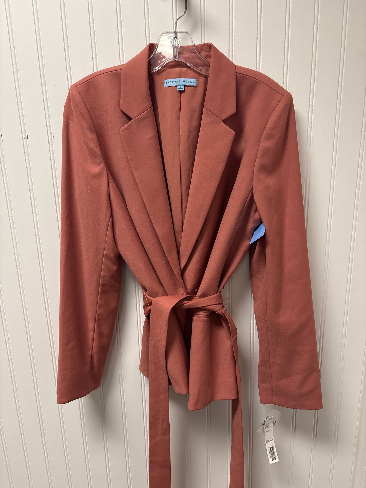 Blazer By Antonio Melani In Peach, Size: M