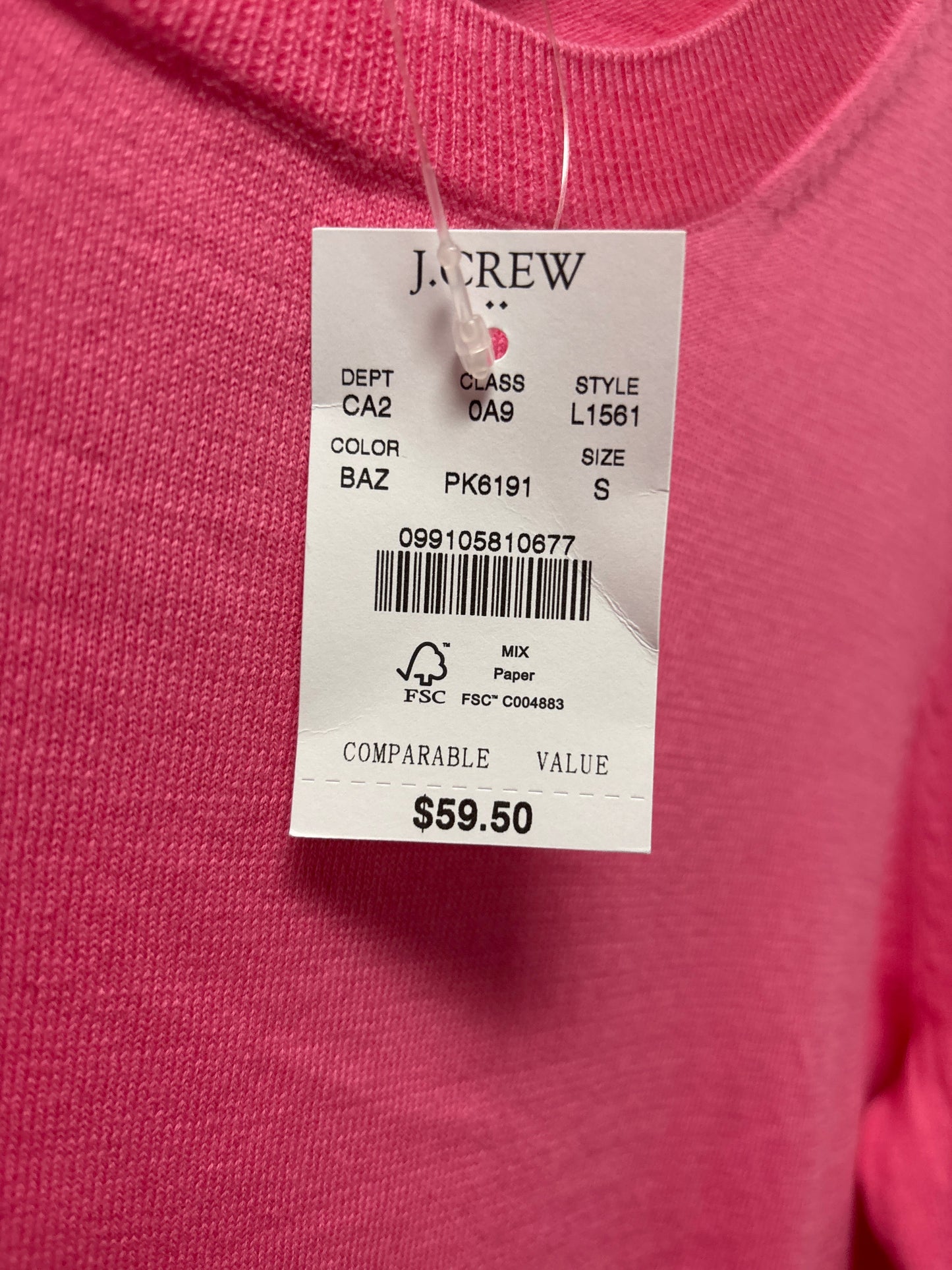 Sweater By J. Crew In Pink, Size: S