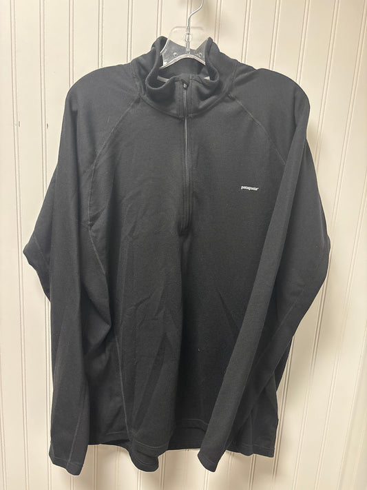 Athletic Jacket By Patagonia In Black, Size: Xl