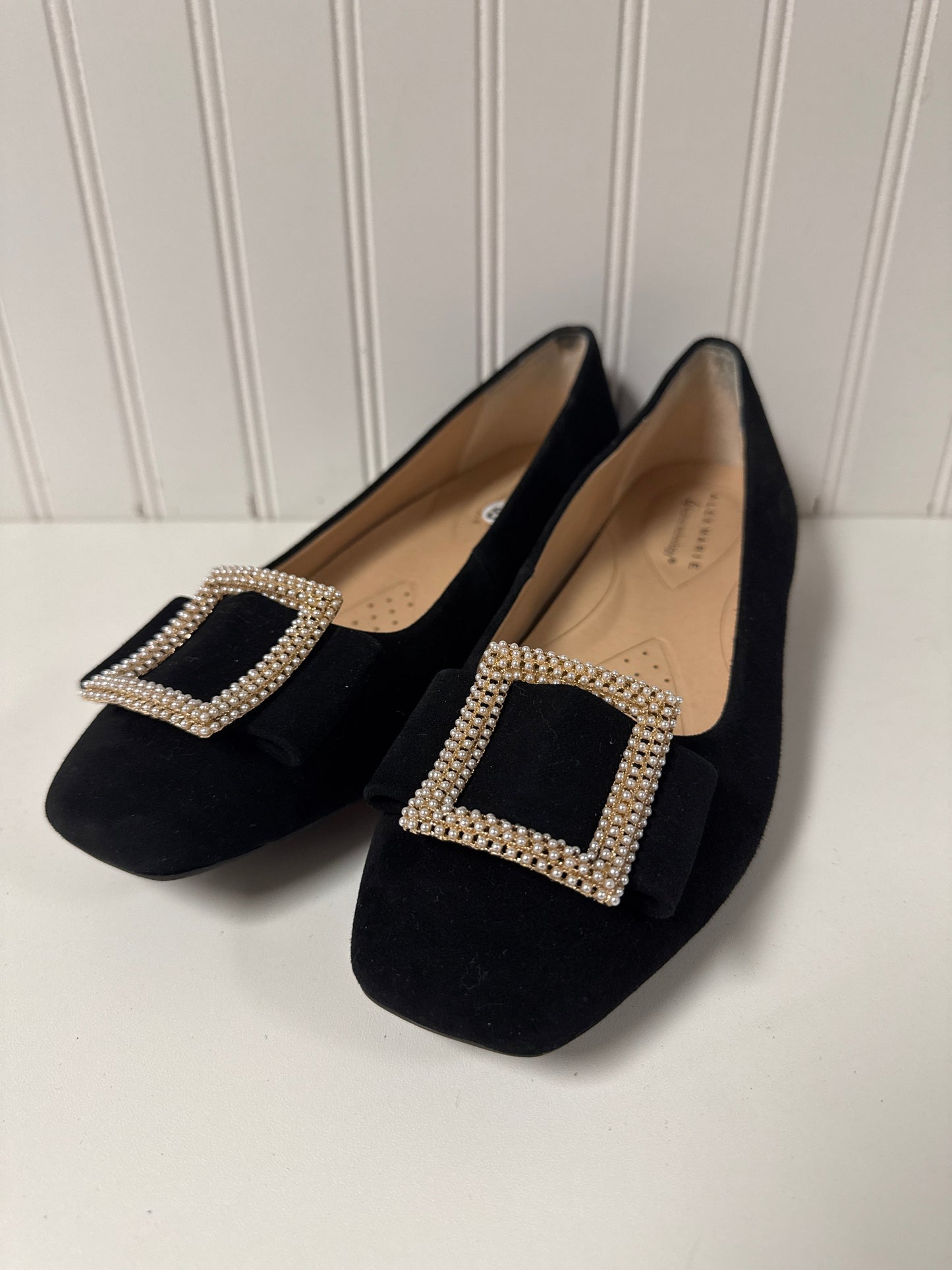 Shoes Flats By Alex Marie In Black, Size: 8.5