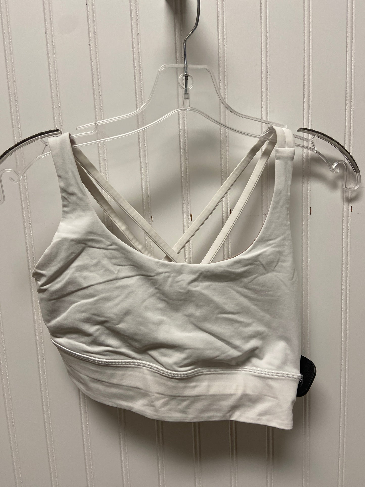 Athletic Bra By Lululemon In White, Size: M