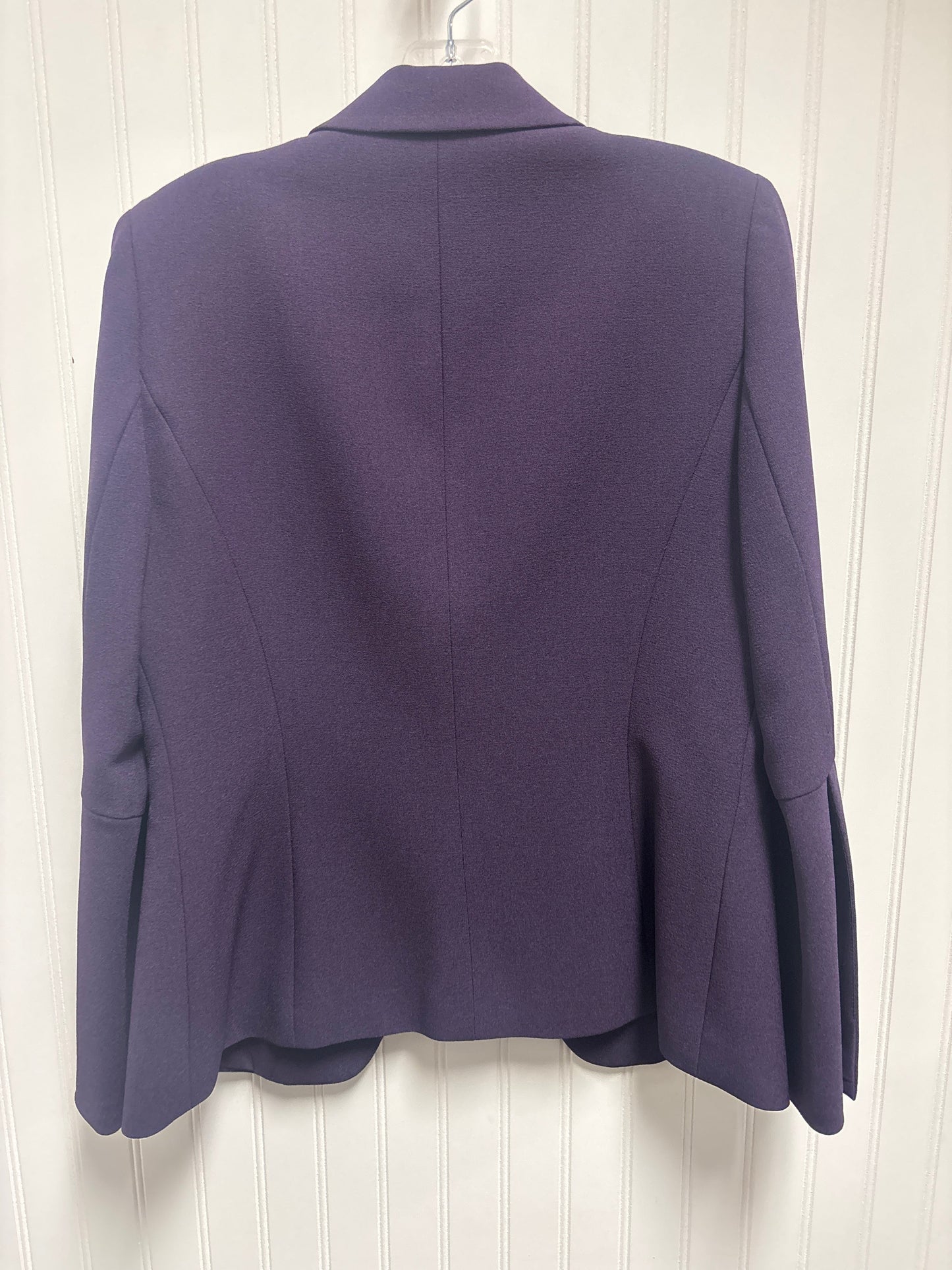 Blazer By Tahari By Arthur Levine In Purple, Size: S