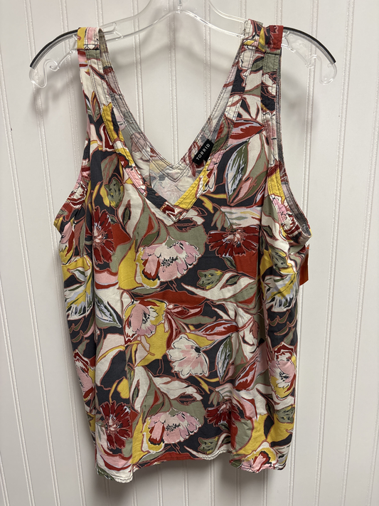 Top Sleeveless By Torrid  Size: 1x