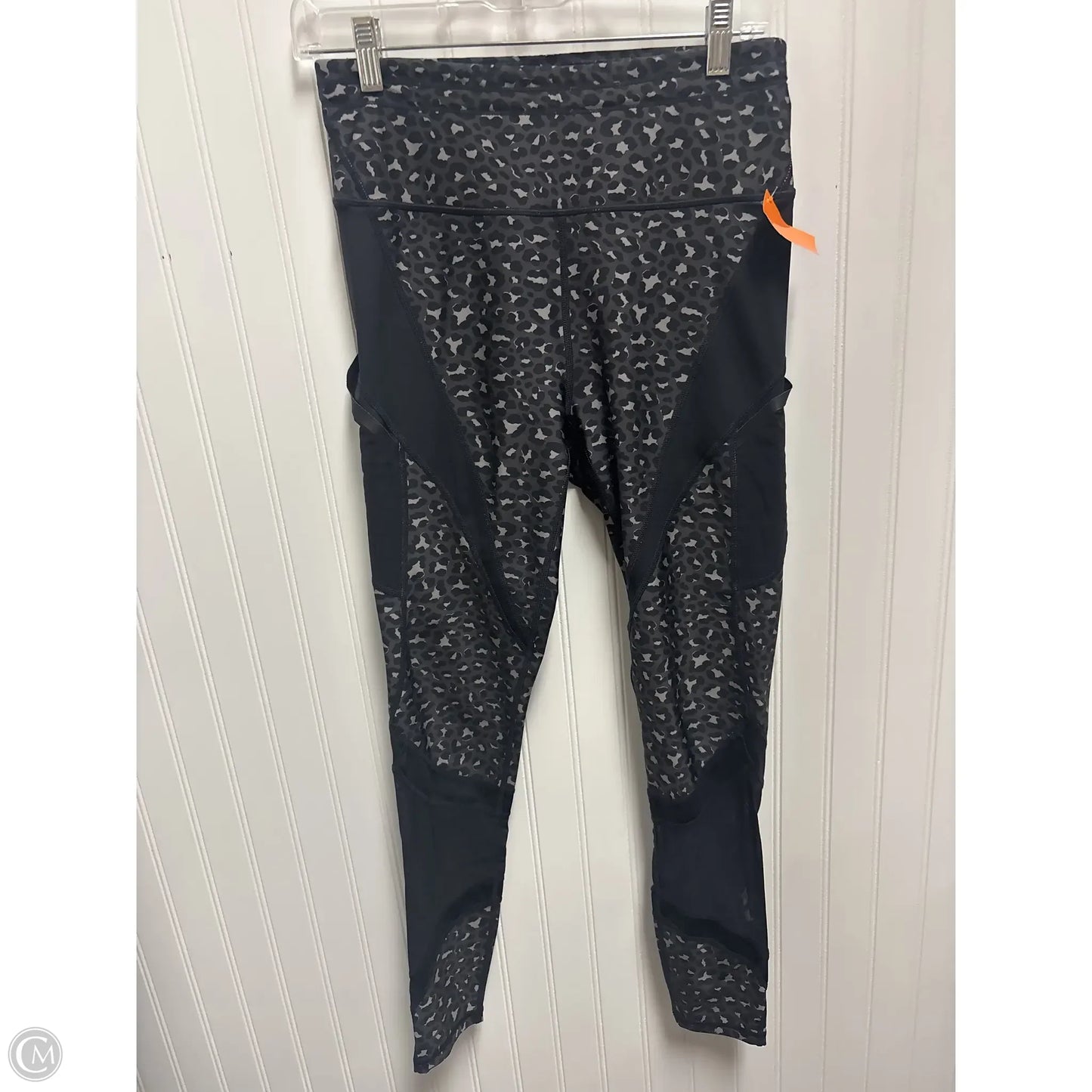 Athletic Leggings By Fabletics In Grey, Size: M