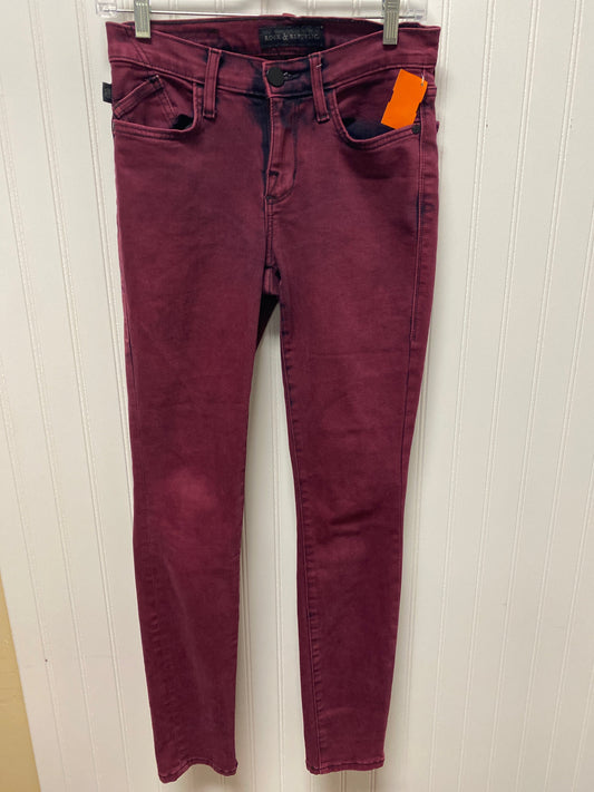 Raspberry Jeans Skinny Rock And Republic, Size 2