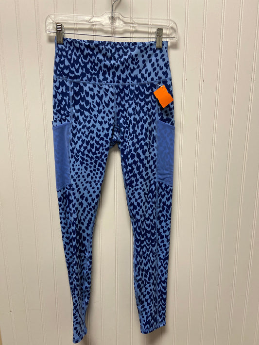 Athletic Leggings By Fabletics In Blue, Size: Xs