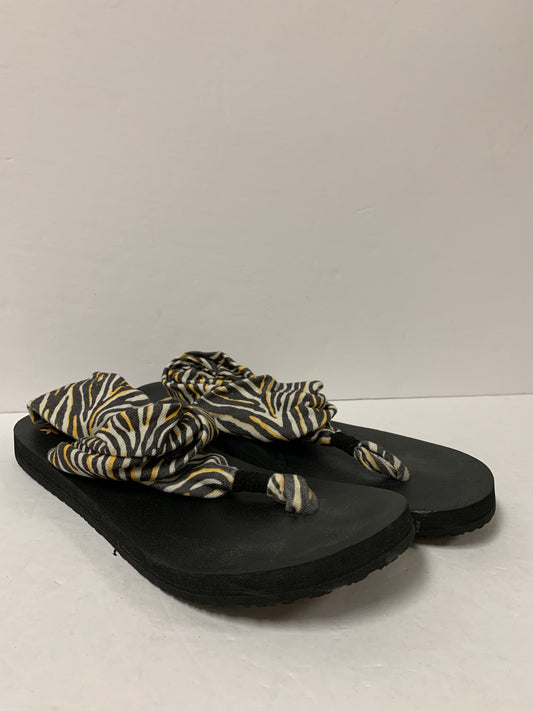 Sandals Flip Flops By Sanuk  Size: 8
