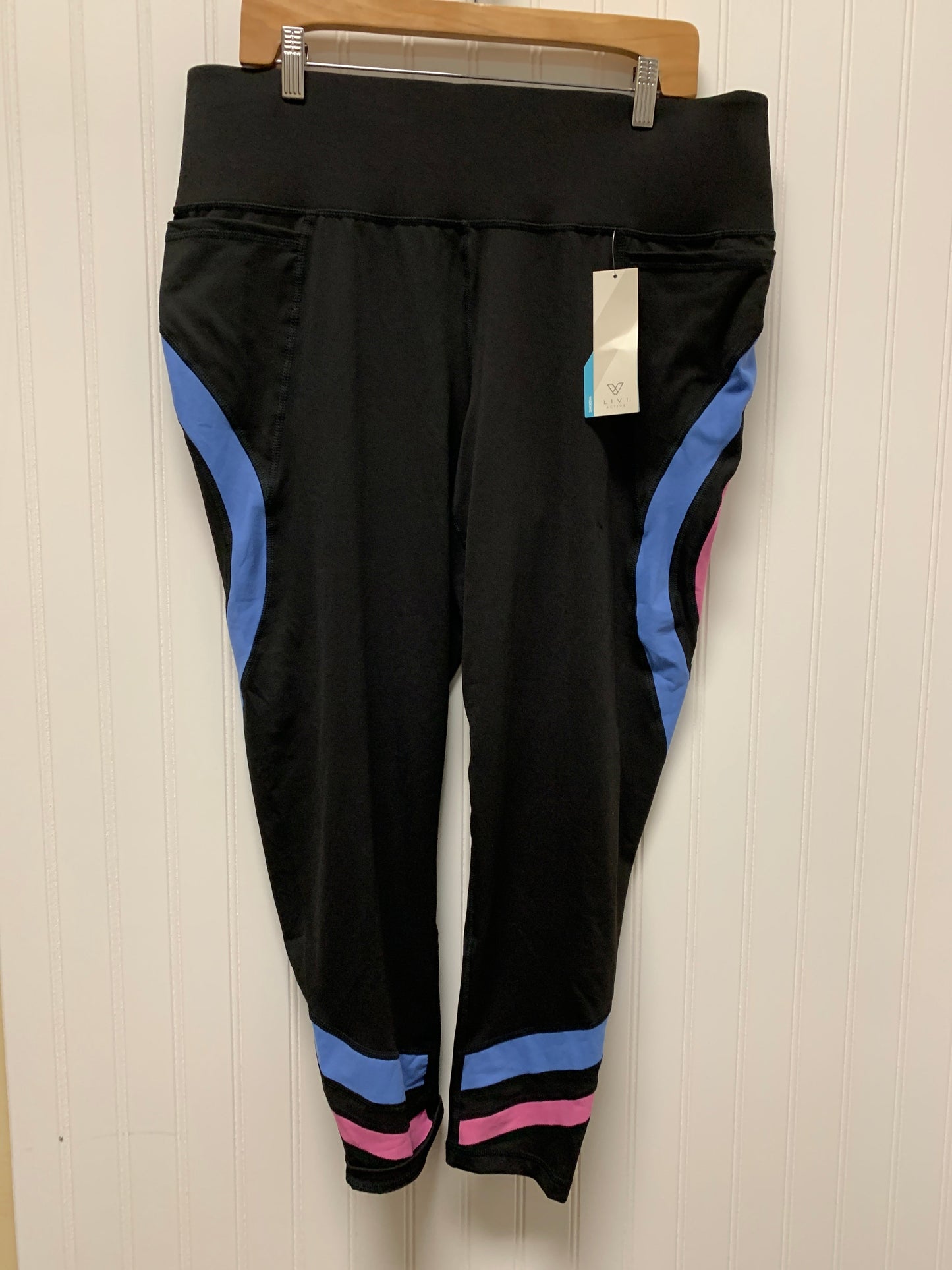 Athletic Leggings By Livi Active  Size: 1x