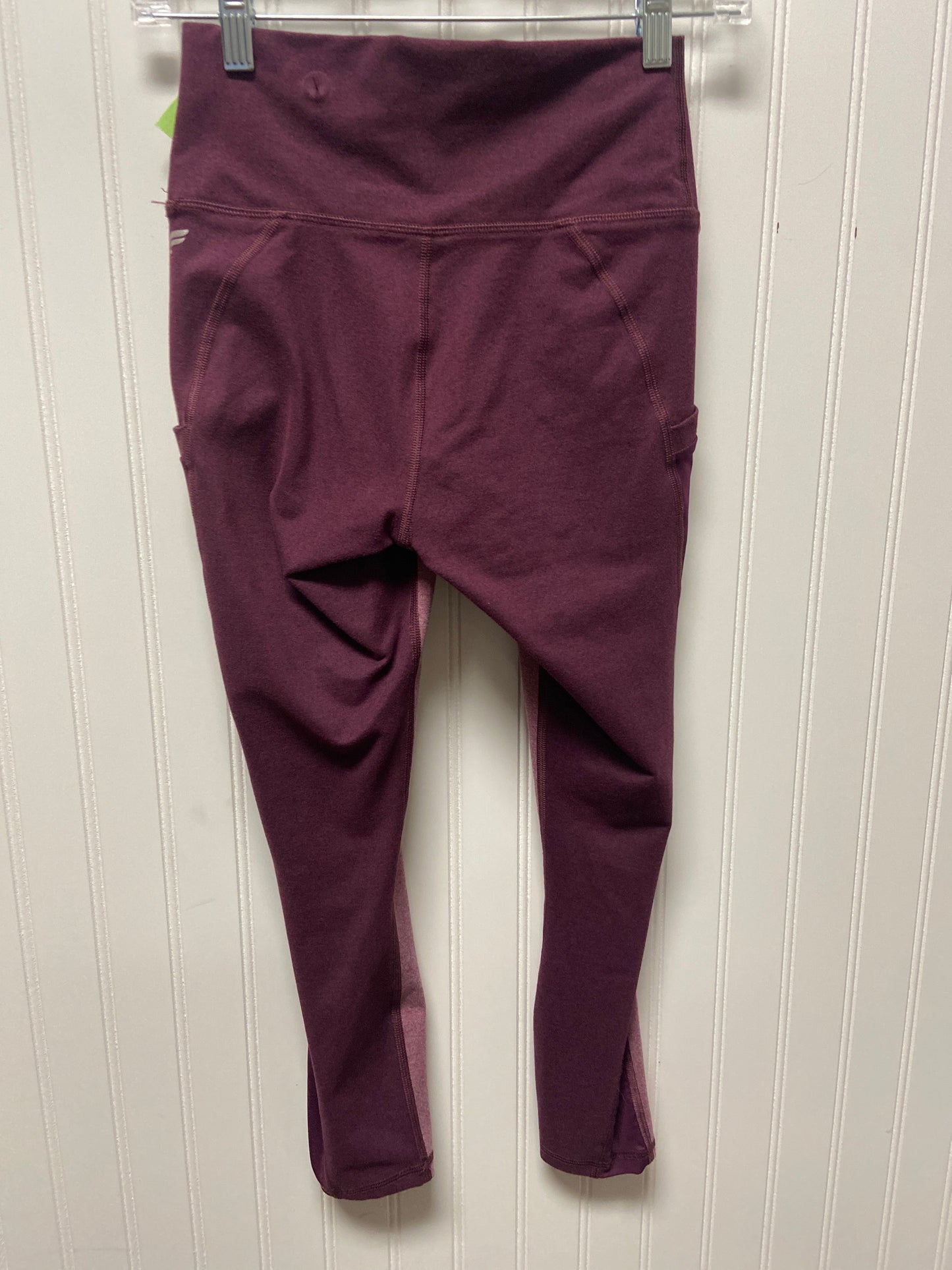 Athletic Leggings By Fabletics In Purple, Size: Xs