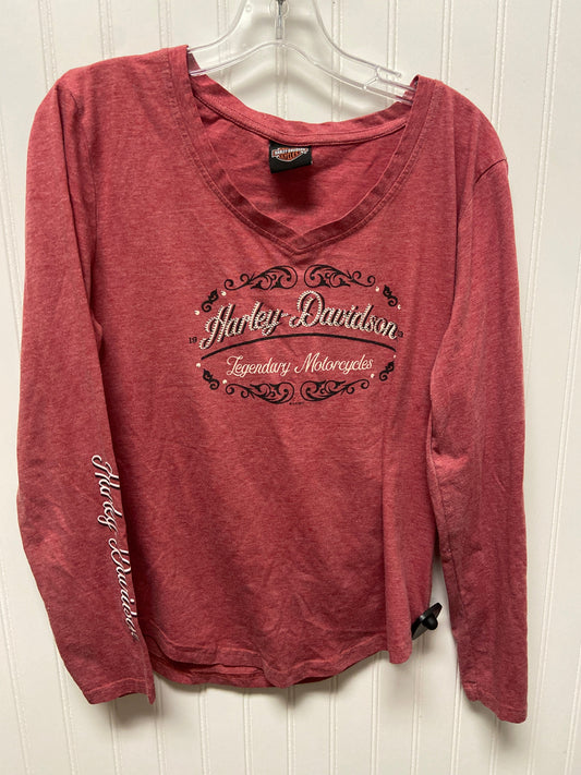 Top Long Sleeve By Harley Davidson  Size: L