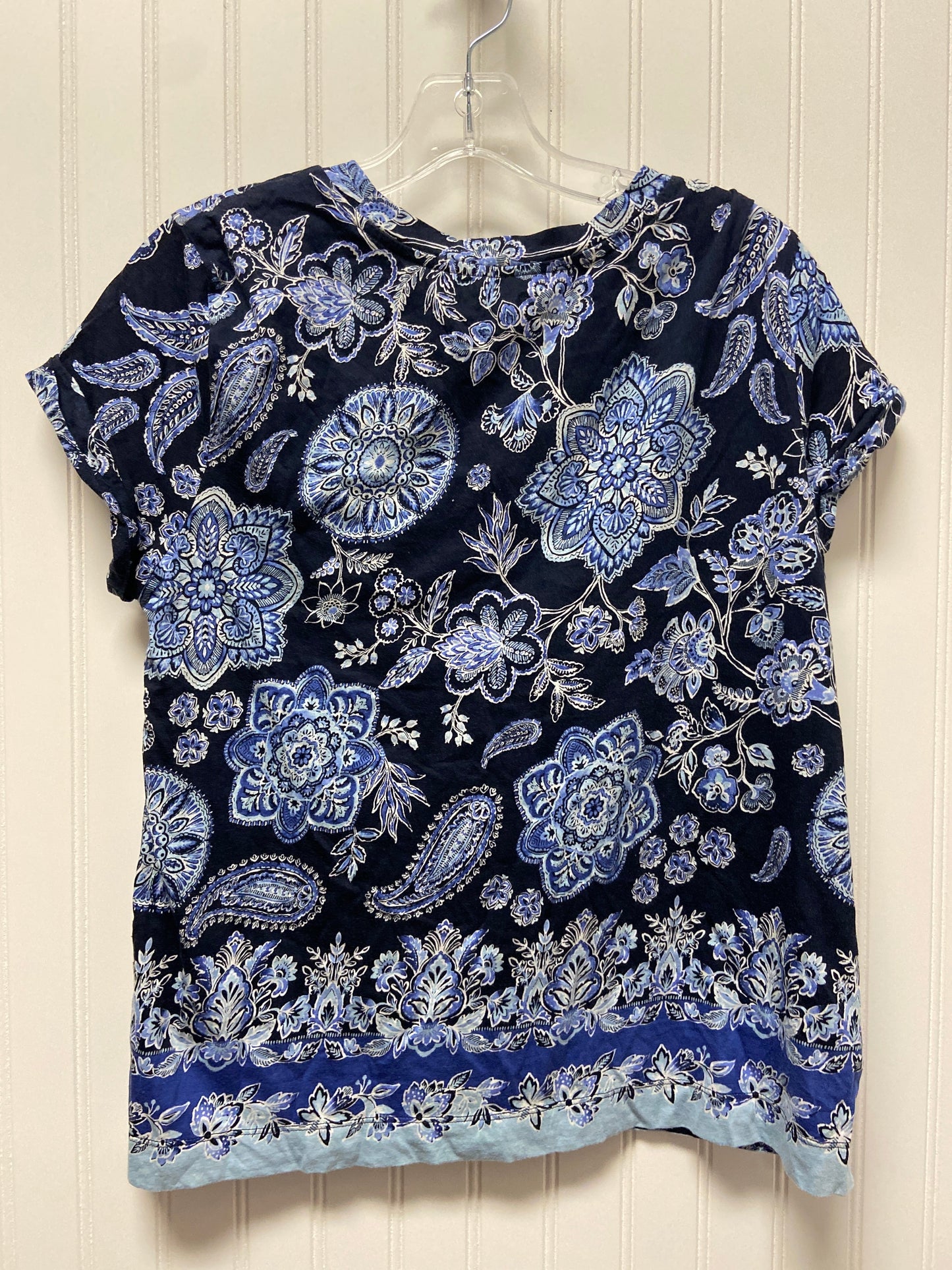 Top Short Sleeve By Loft  Size: L