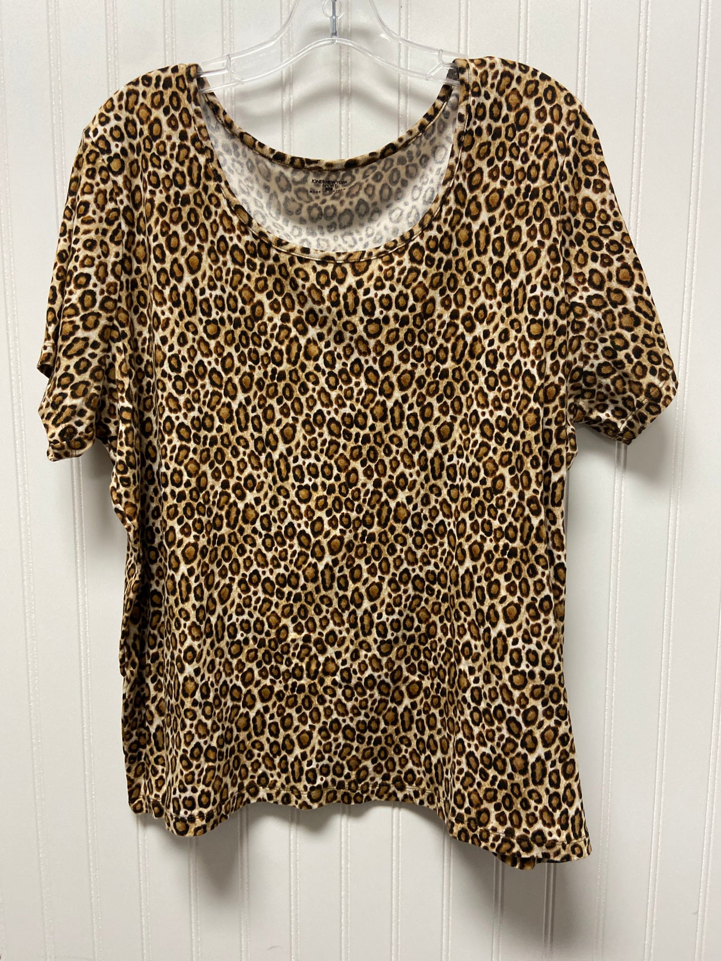 Top Short Sleeve By Jones New York  Size: 3x