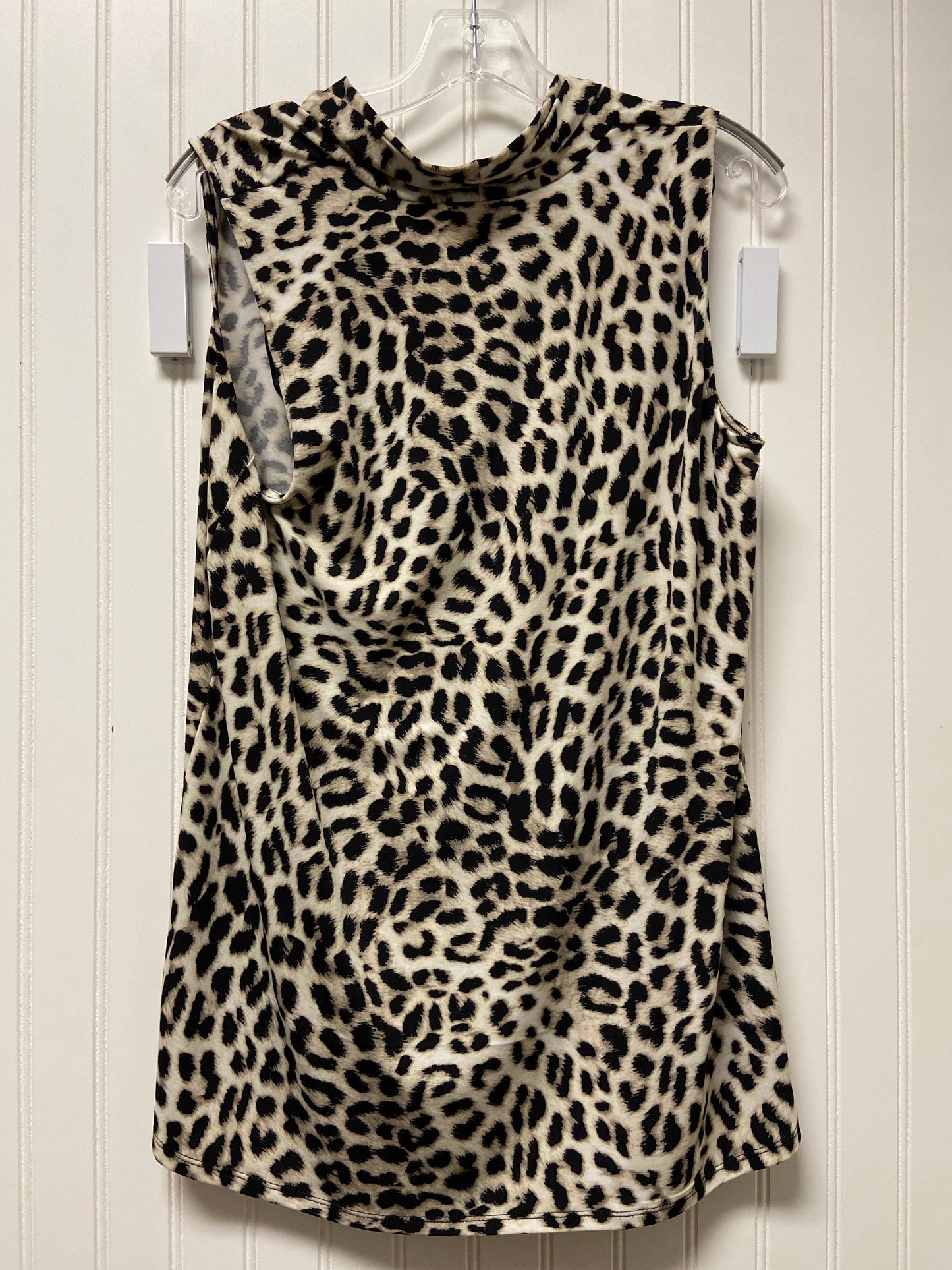 Leopard Print Top Sleeveless Vince Camuto, Size M