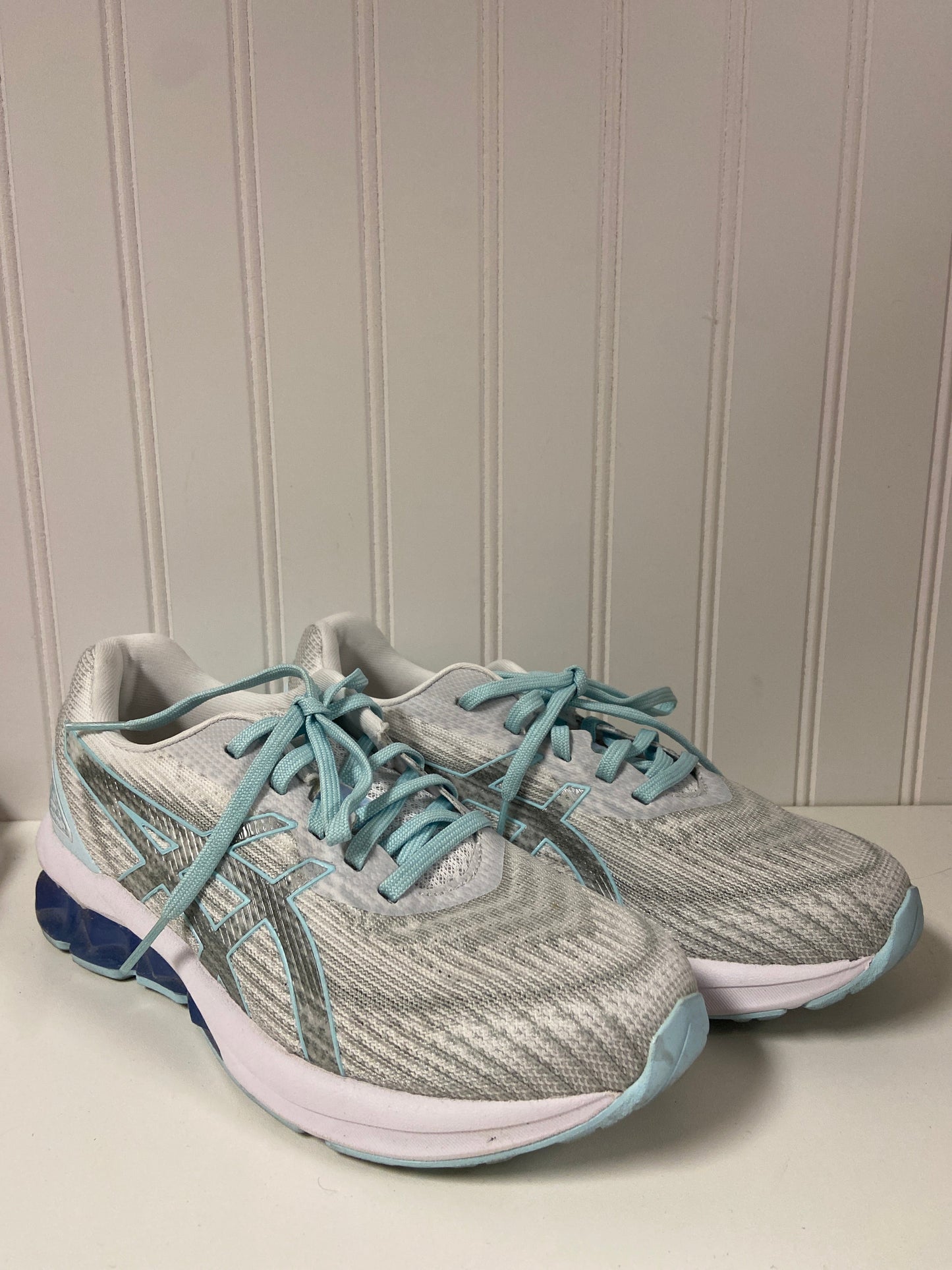 Blue & Grey Shoes Athletic Asics, Size 7