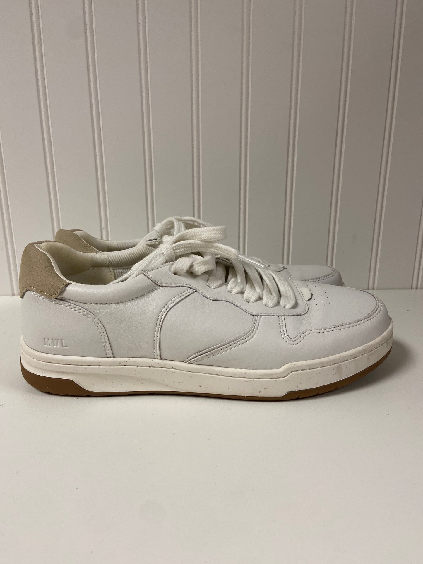 White Shoes Sneakers Madewell, Size 8