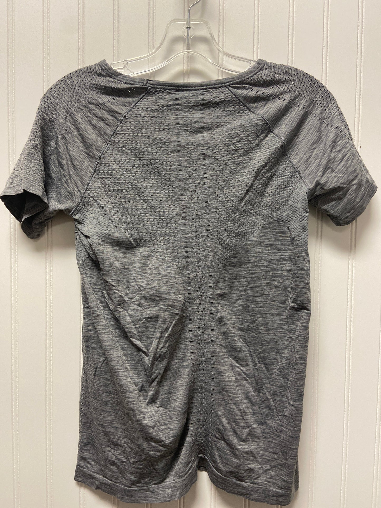 Grey Athletic Top Short Sleeve Athleta, Size S