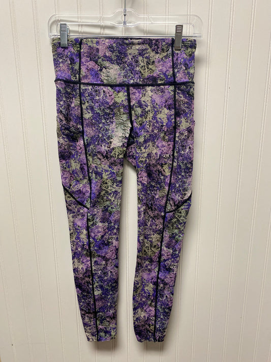 Purple Athletic Leggings Lululemon, Size 6