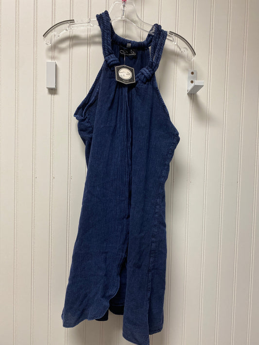 Blue Denim Swimwear Cover-up Clothes Mentor, Size S
