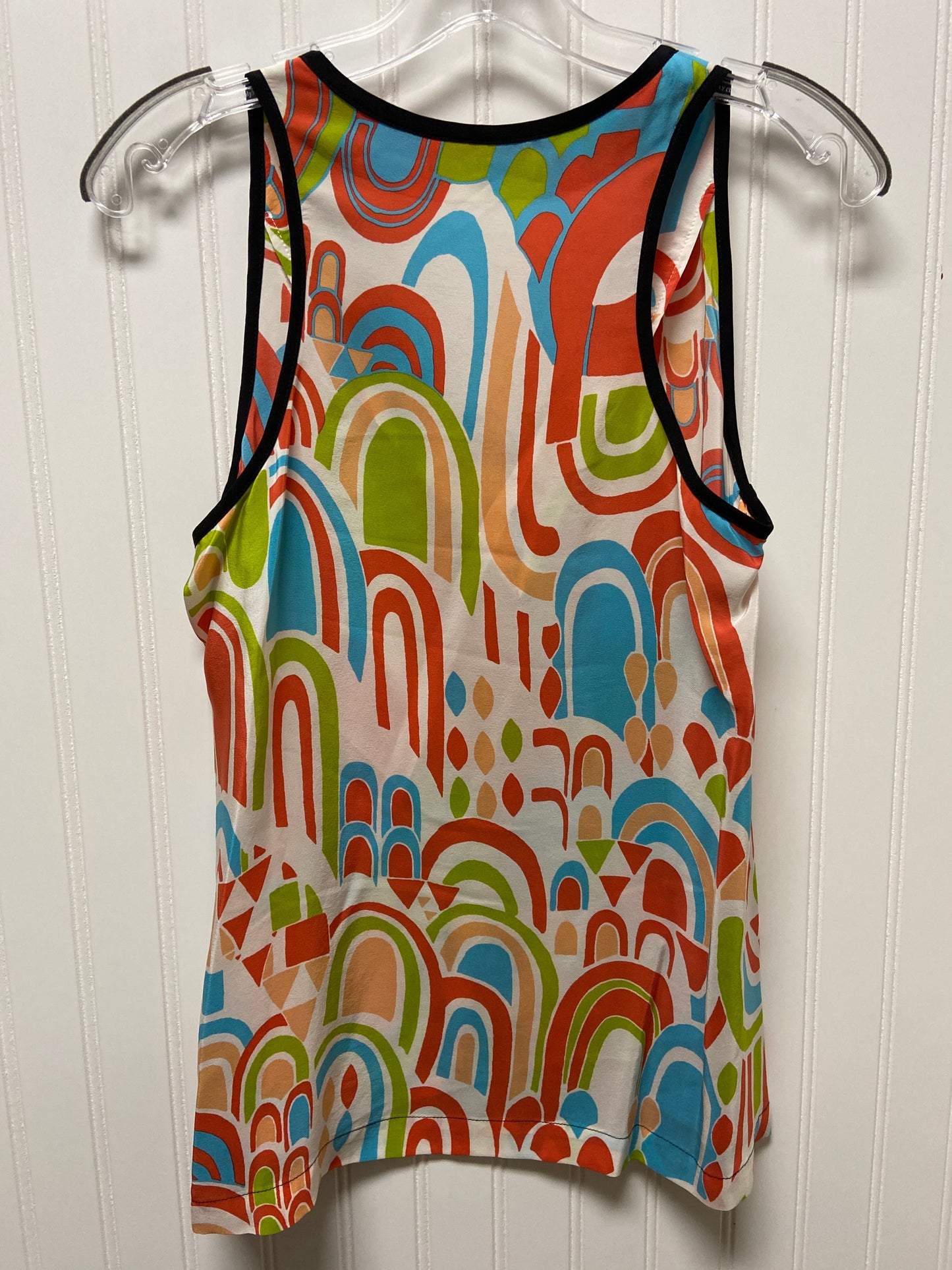 Multi-colored Top Sleeveless Designer Nanette Lepore, Size Xs