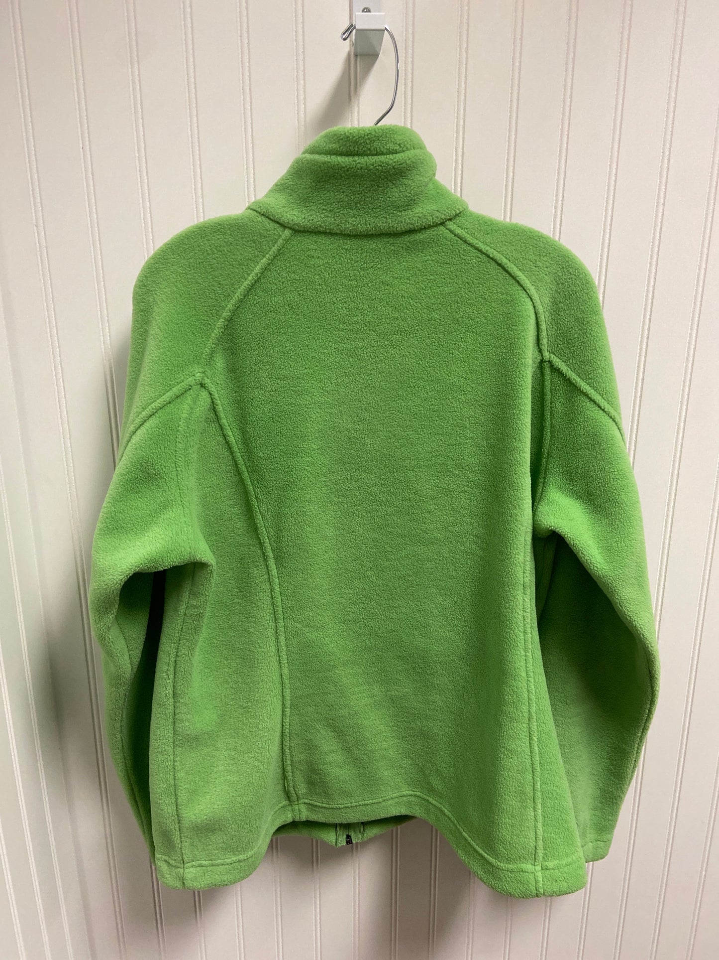 Jacket Fleece By Columbia In Green, Size: Xl