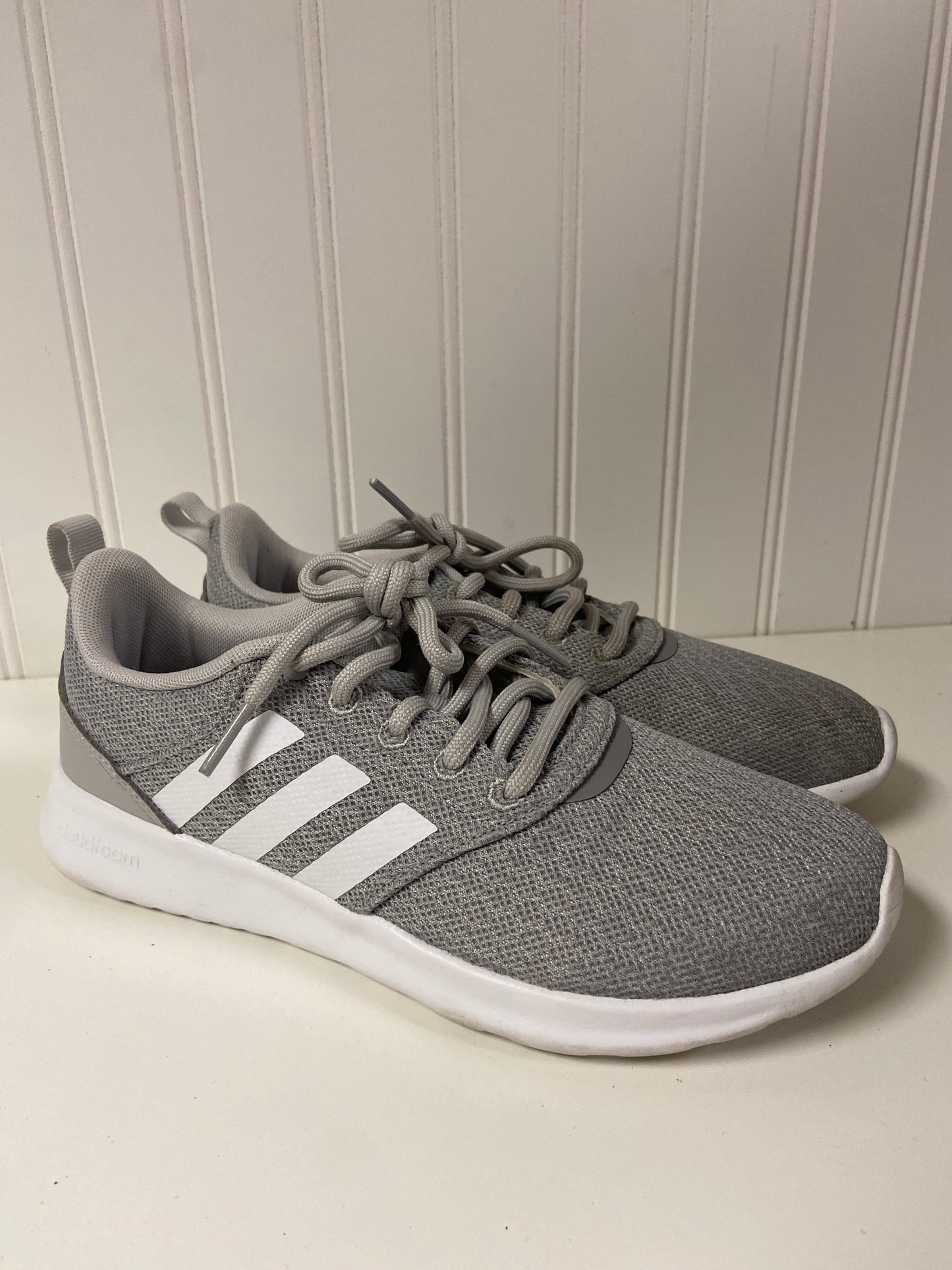 Shoes Athletic By Adidas In Grey, Size: 6