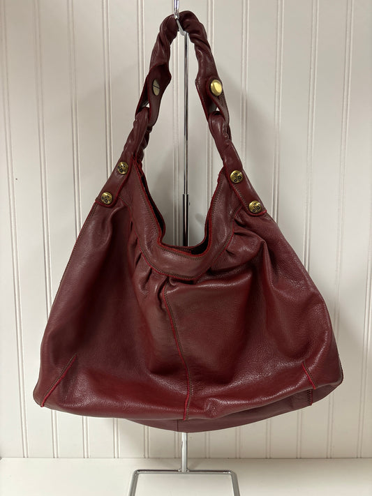 Handbag Leather By Lucky Brand, Size: Large