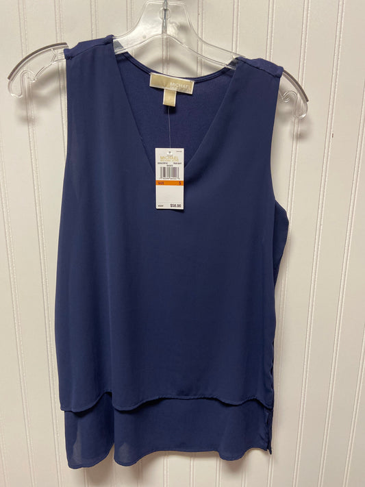 Top Sleeveless By Michael By Michael Kors In Navy, Size: M