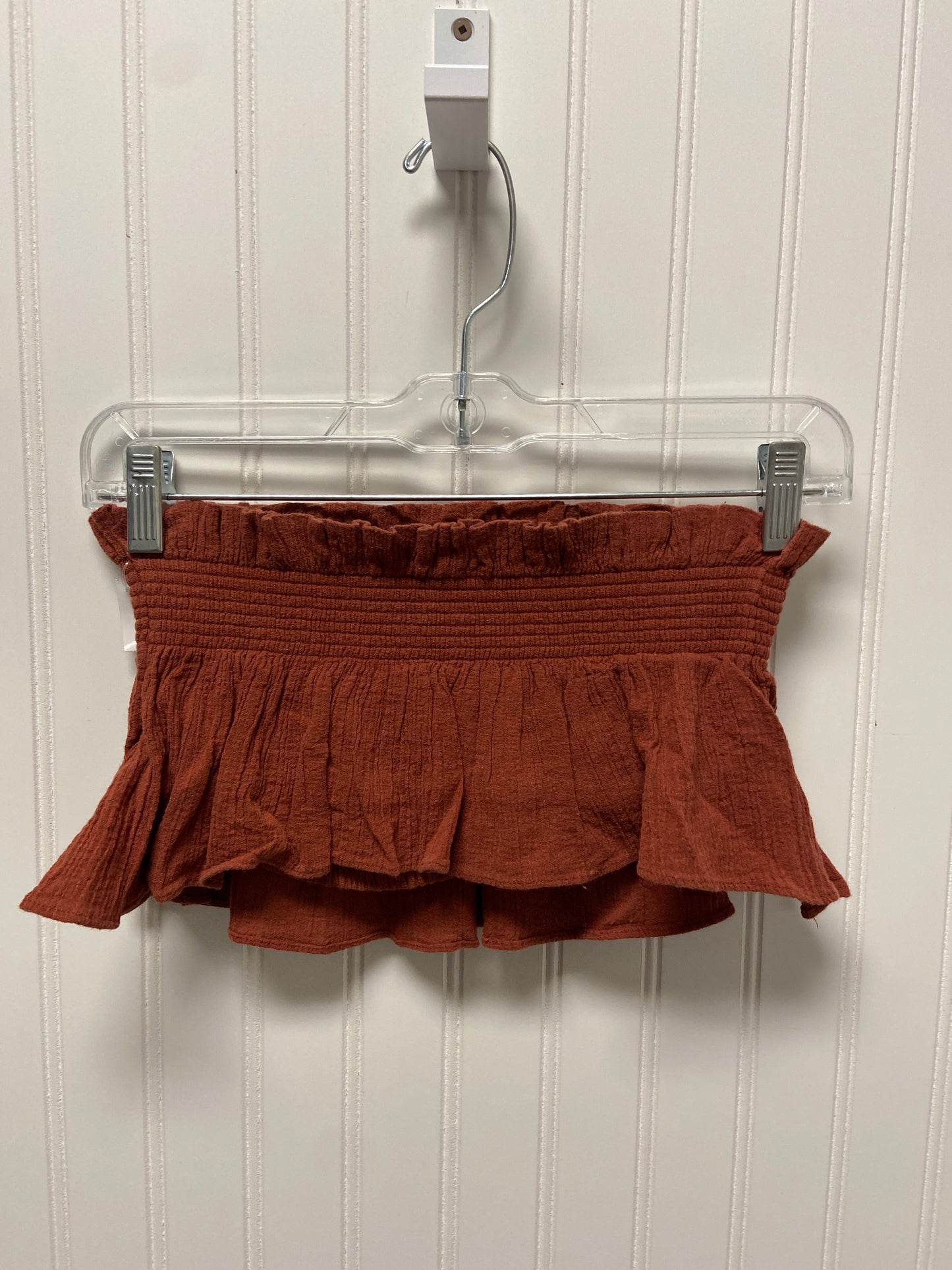 Top Sleeveless By Free People In Orange, Size: Xs