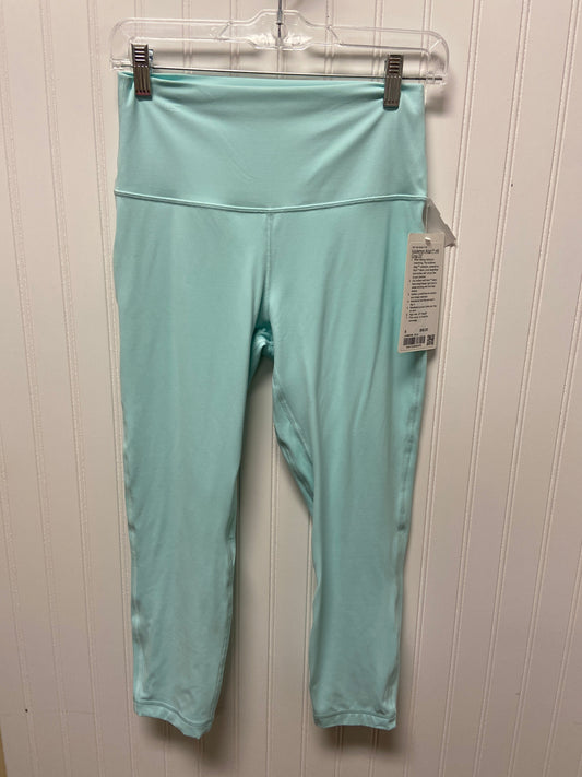 Athletic Leggings By Lululemon In Blue, Size: 8