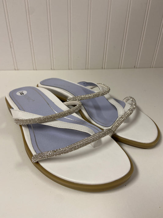 Sandals Flats By Vionic In White, Size: 8.5