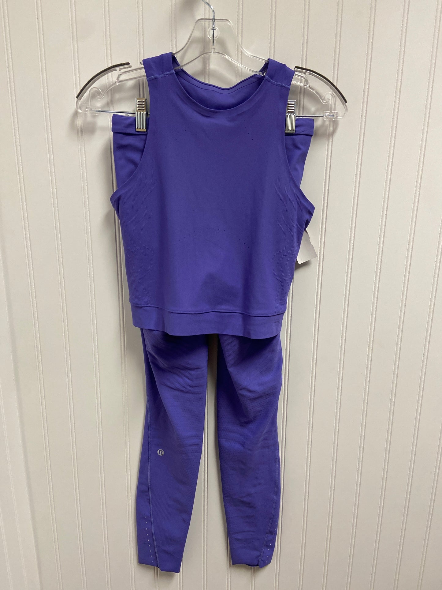 Athletic Pants 2pc By Lululemon In Purple, Size: 6