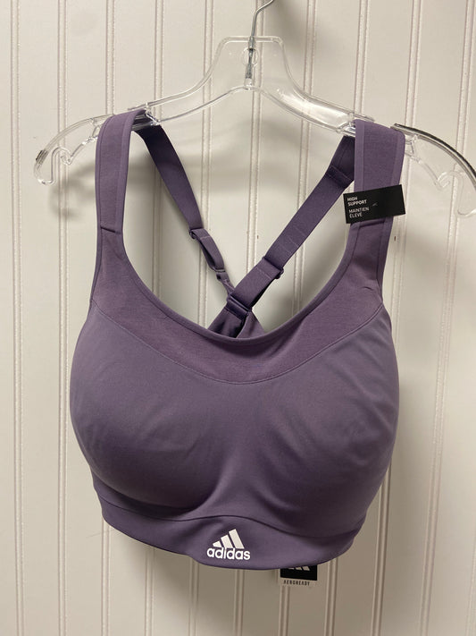 Purple Athletic Bra Adidas, Size 2x