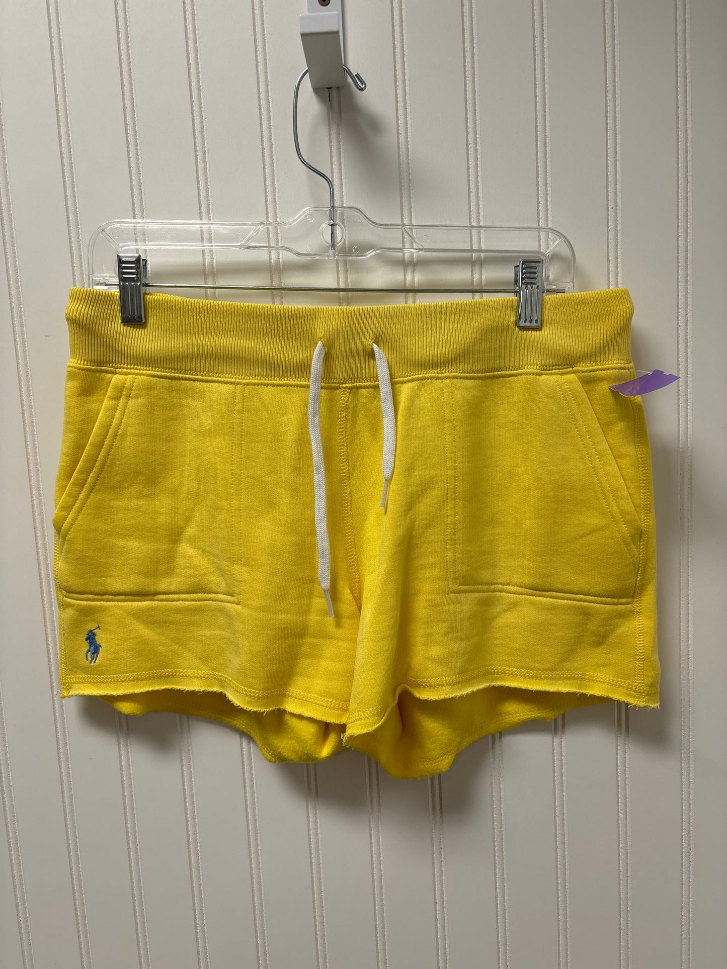 Yellow Shorts Designer Polo Ralph Lauren, Size S