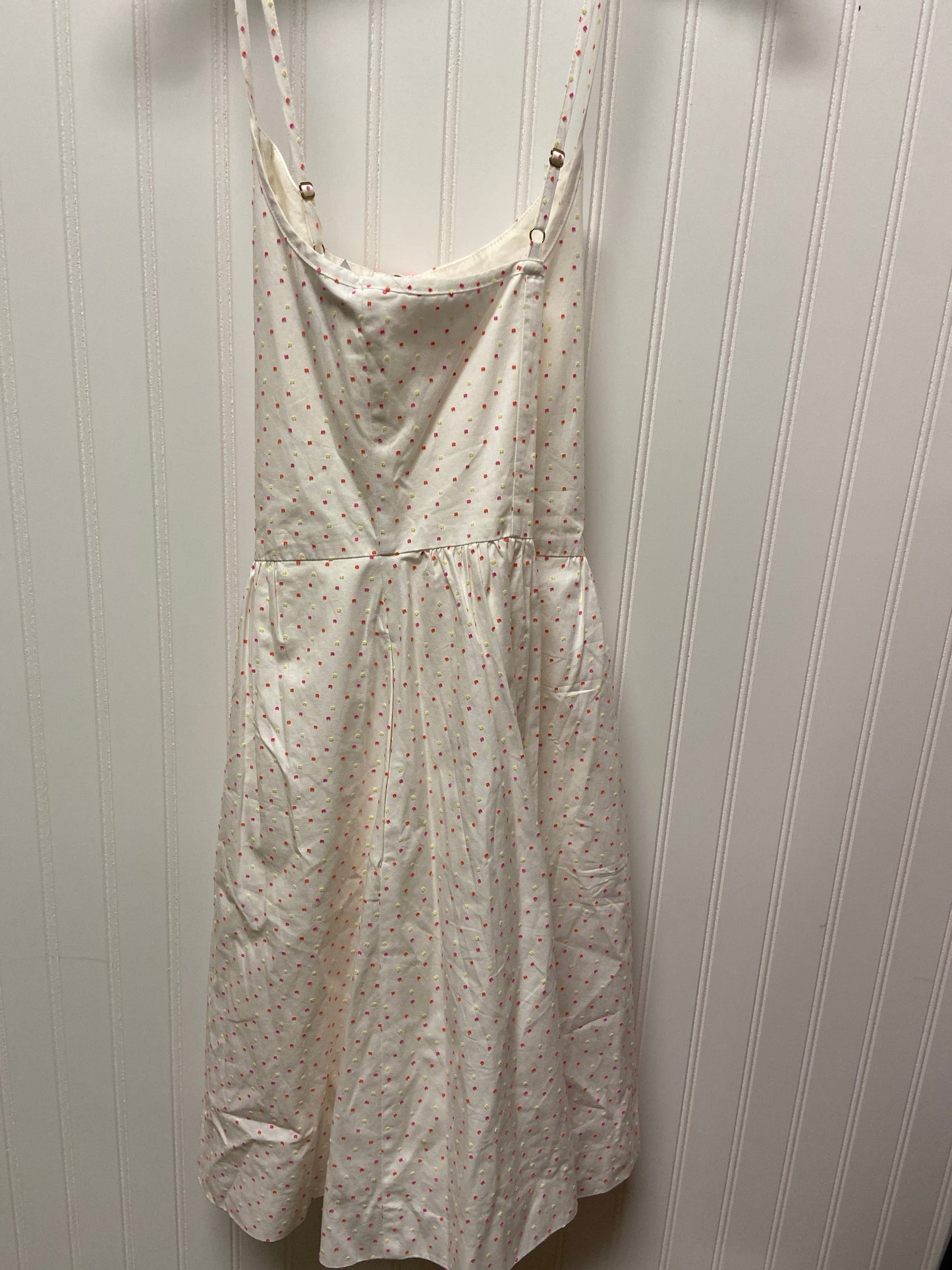 White Dress Casual Midi Lilly Pulitzer, Size 10